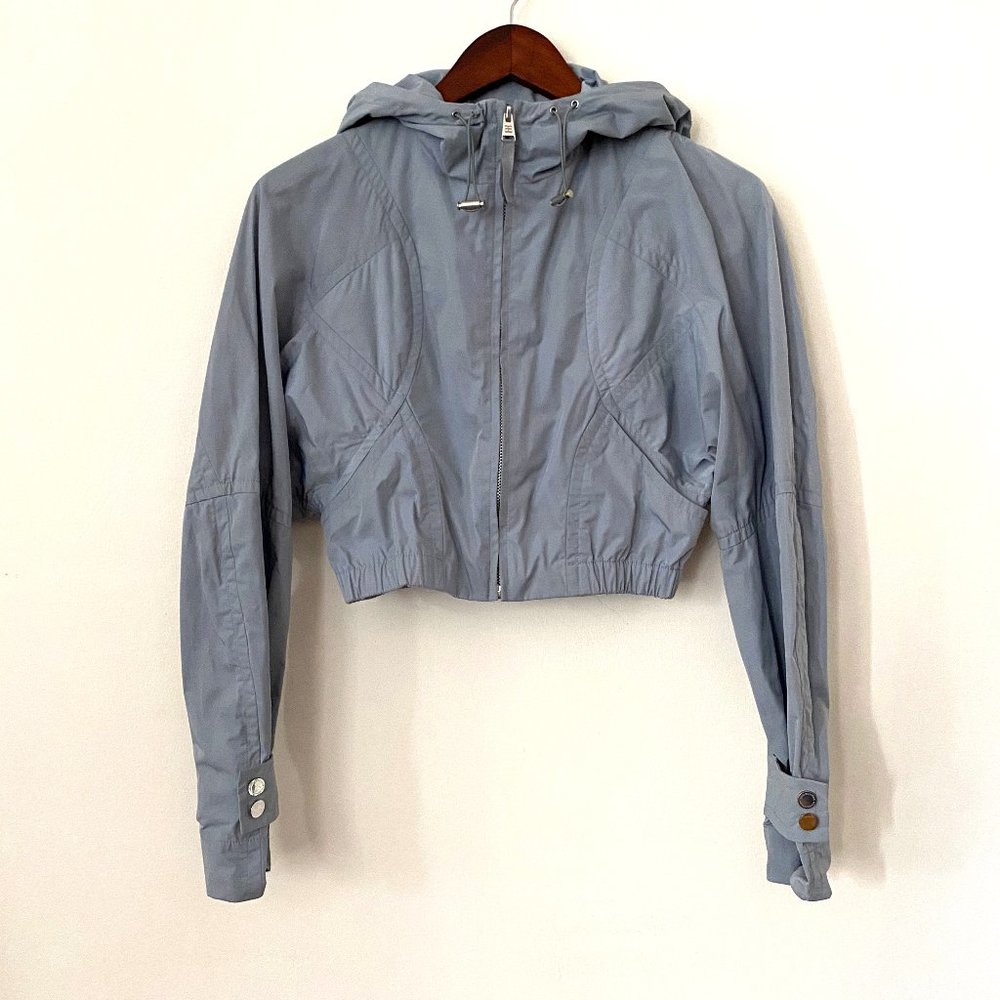 BCBG MAXAZRIA Runway Streetwear Cropped Jacket, S